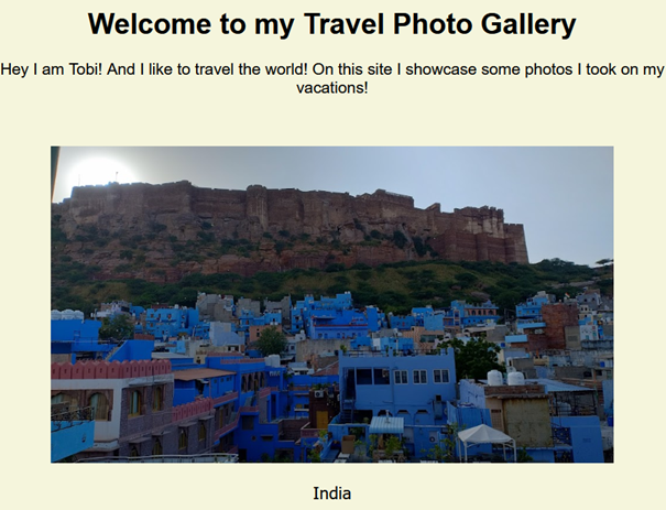 Travel Photo Gallery